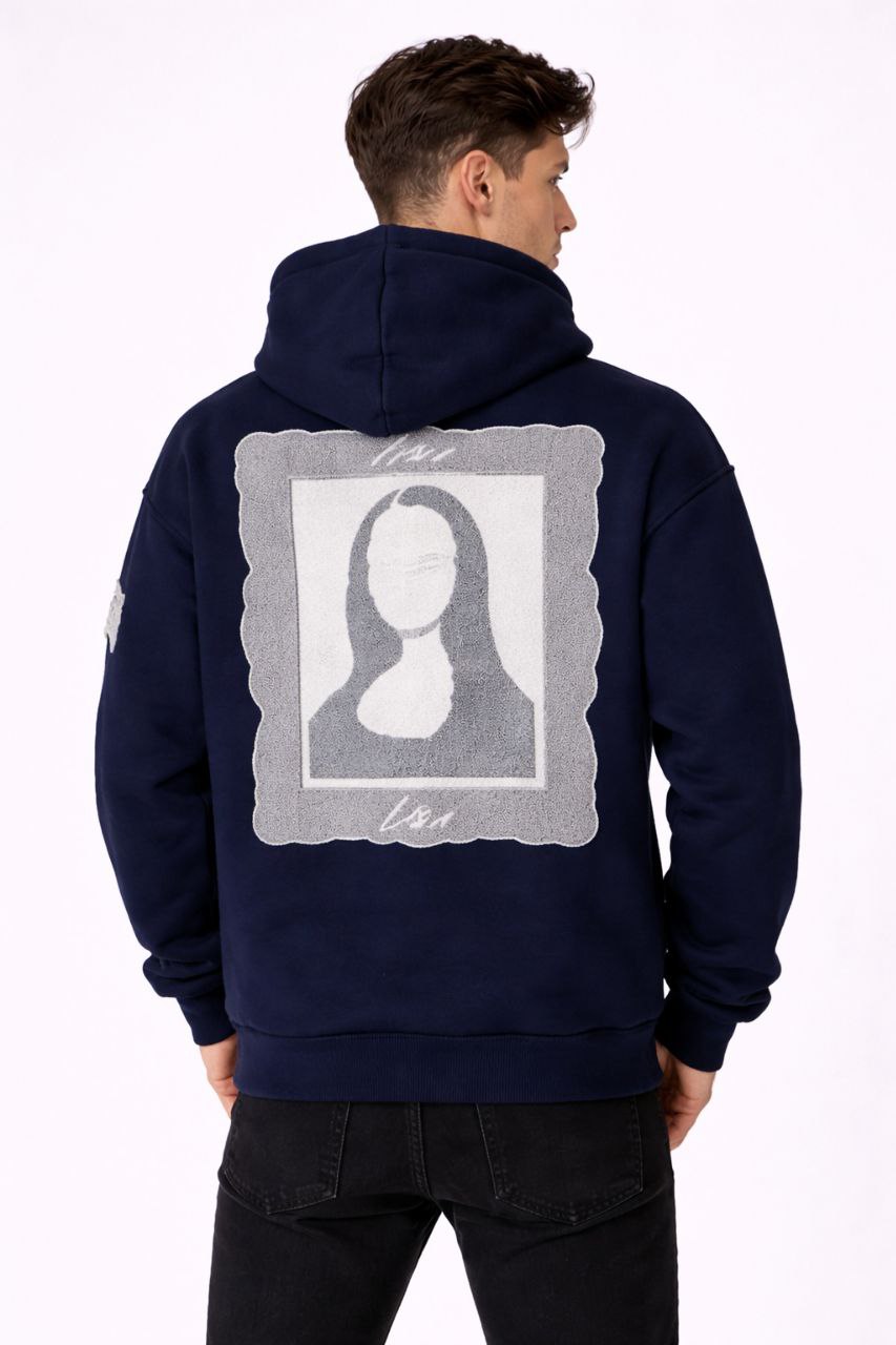 Hoodie  – style streetwear premium Mona Lisa 8 pièces avec un mélange de tailles