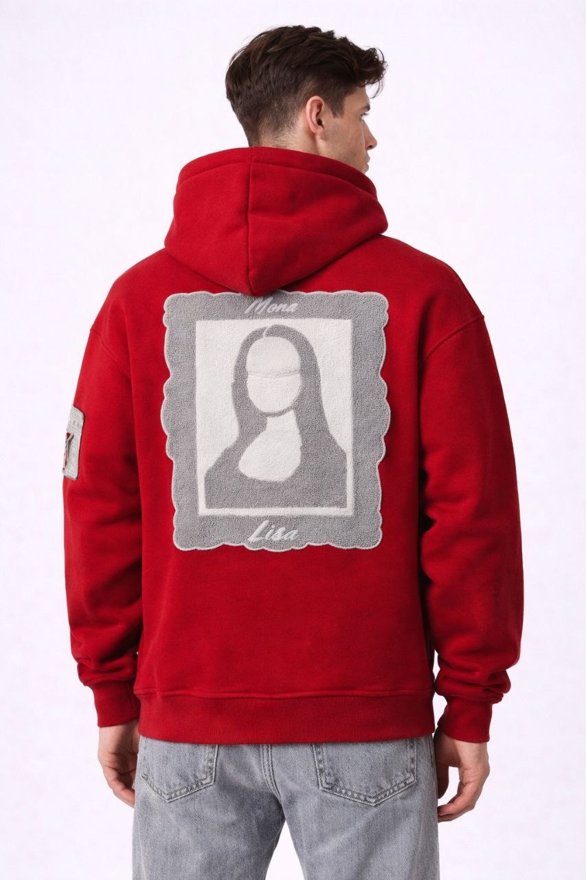 Hoodie  – style streetwear premium Mona Lisa 8 pièces avec un mélange de tailles